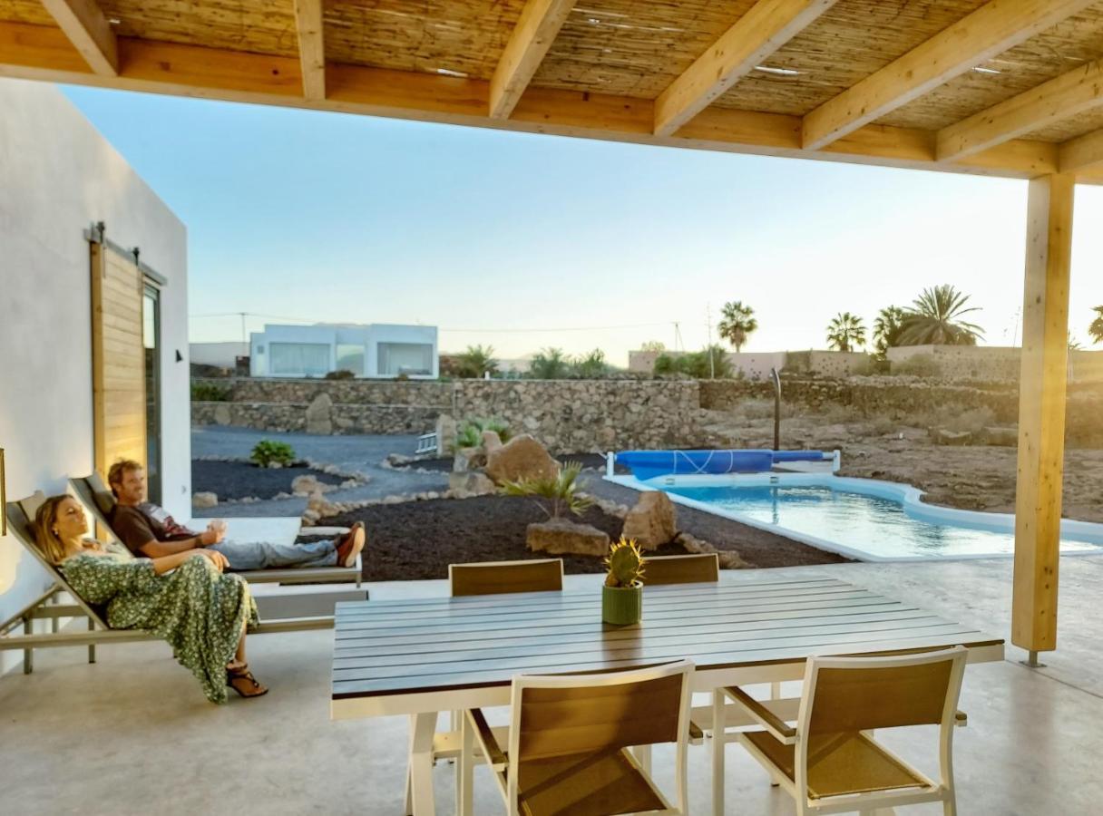 Villa Tabaiba En Lajares Con Piscina エクステリア 写真