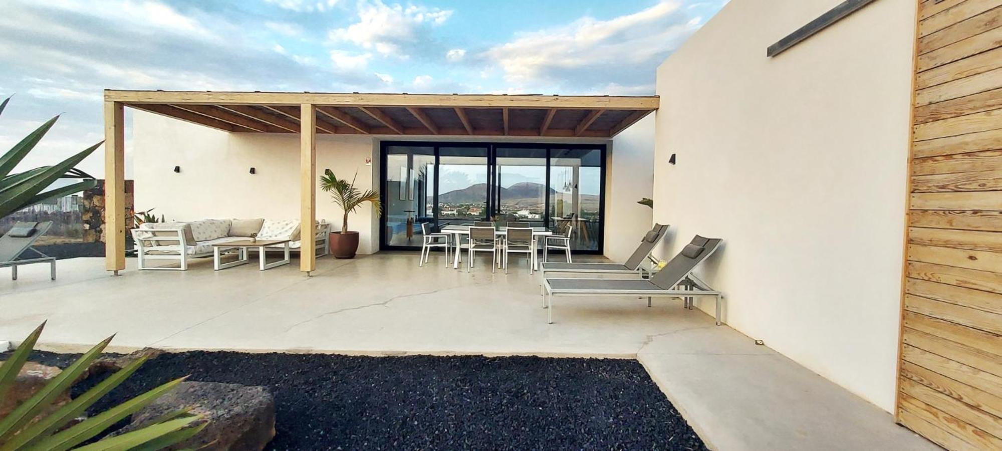 Villa Tabaiba En Lajares Con Piscina エクステリア 写真