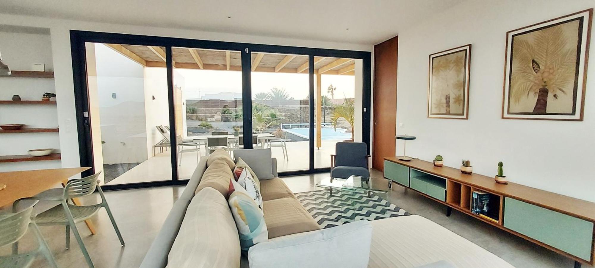 Villa Tabaiba En Lajares Con Piscina エクステリア 写真