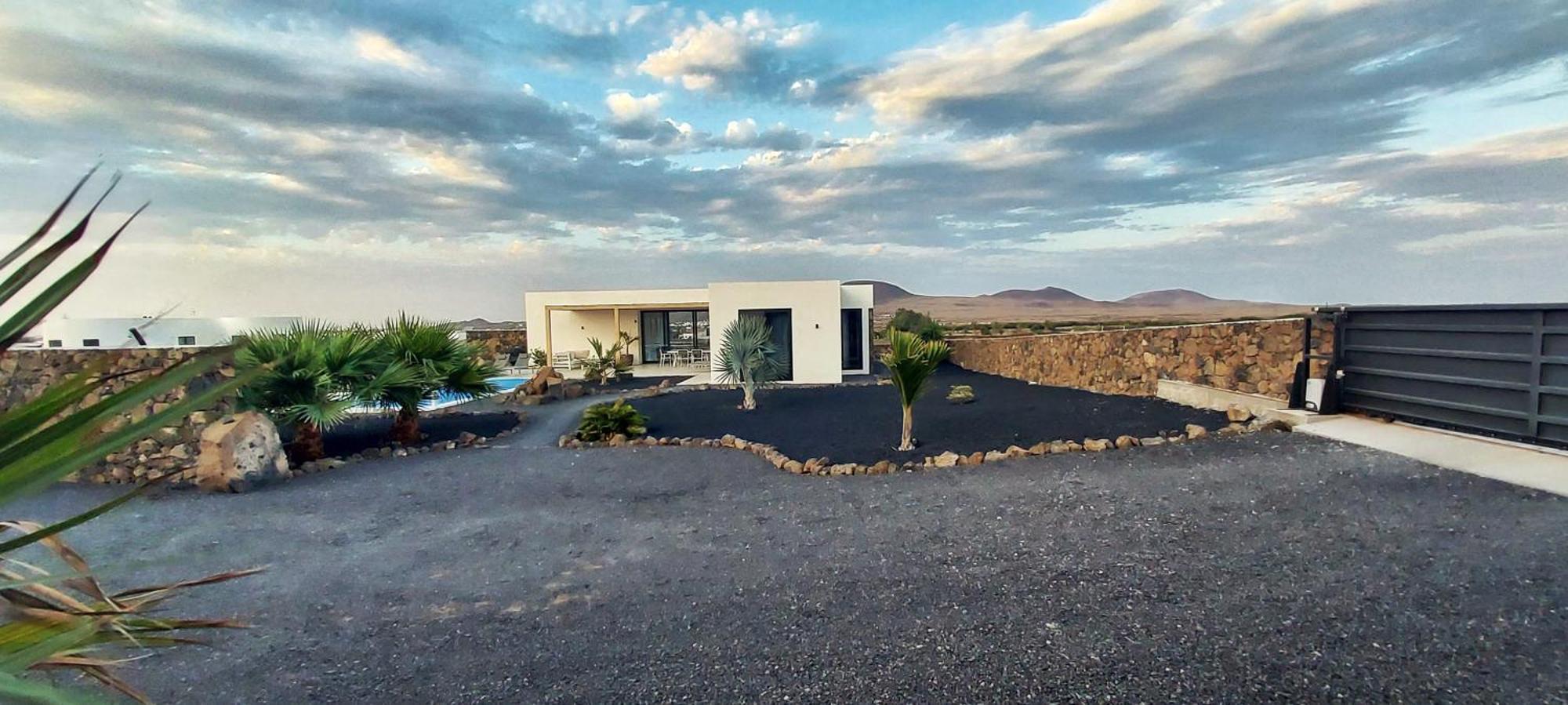 Villa Tabaiba En Lajares Con Piscina エクステリア 写真