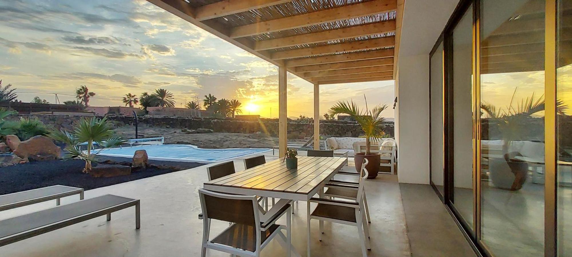 Villa Tabaiba En Lajares Con Piscina エクステリア 写真