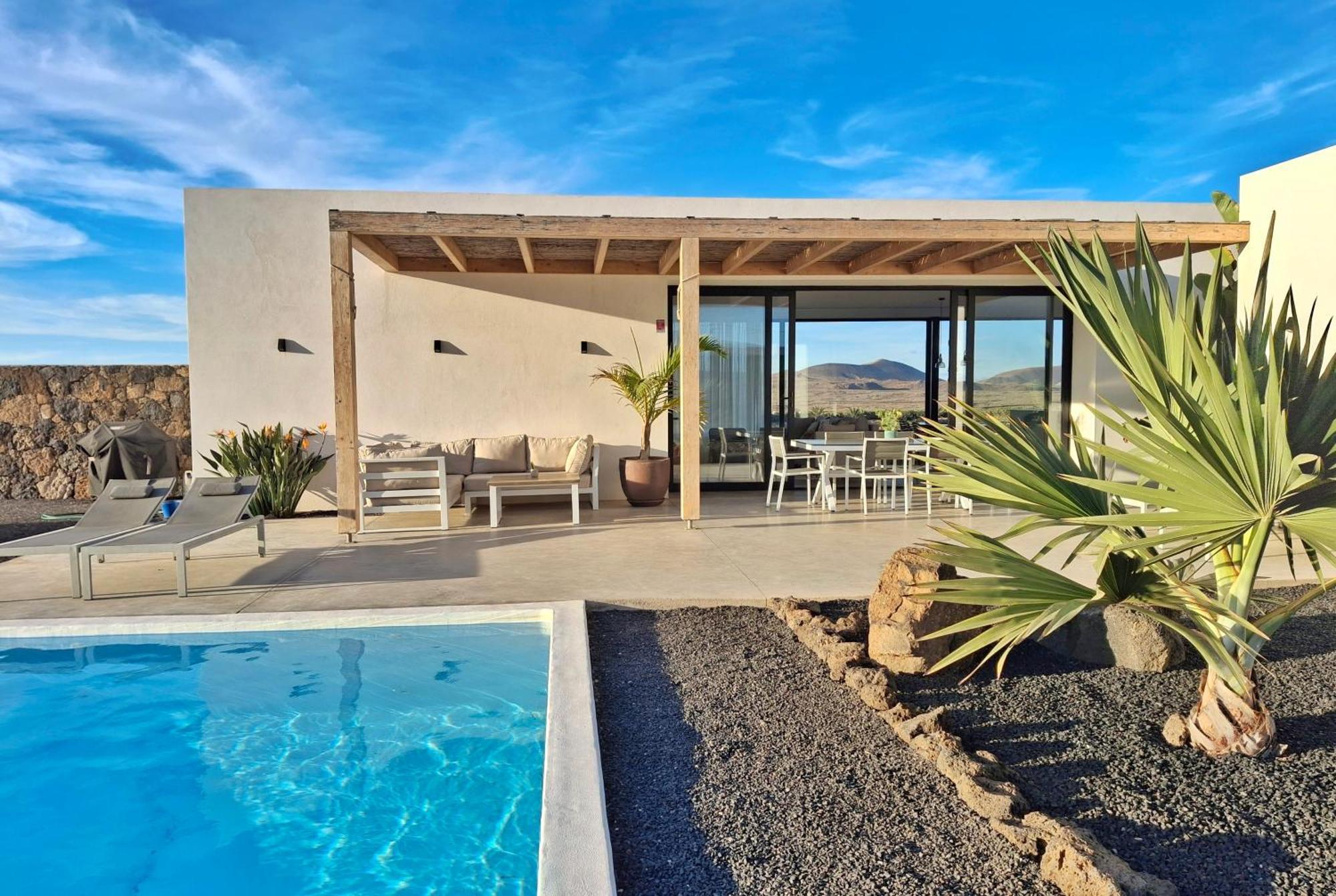 Villa Tabaiba En Lajares Con Piscina エクステリア 写真