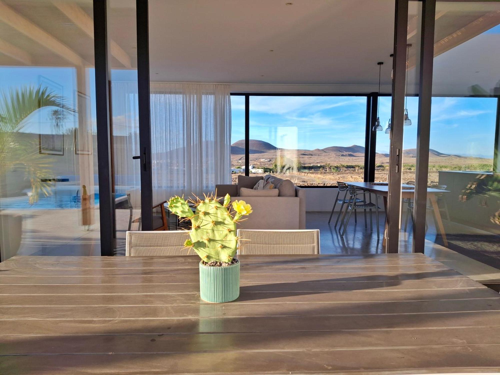 Villa Tabaiba En Lajares Con Piscina エクステリア 写真